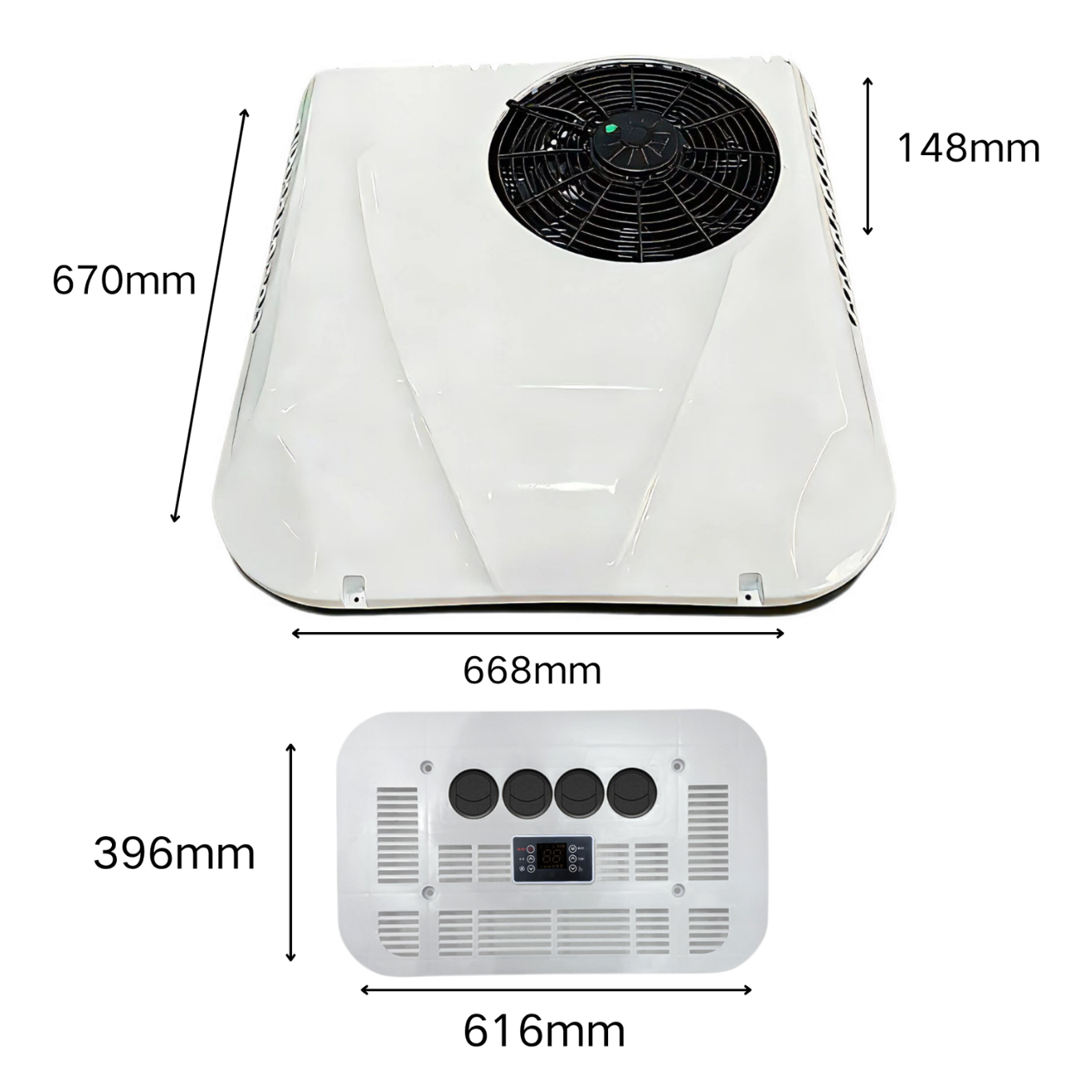 12 / 24 V Lightweight parking air conditioner